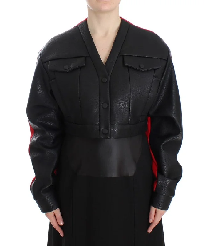 KAALE SUKTAE  Short Croped Coat Bomber Women's Jacket