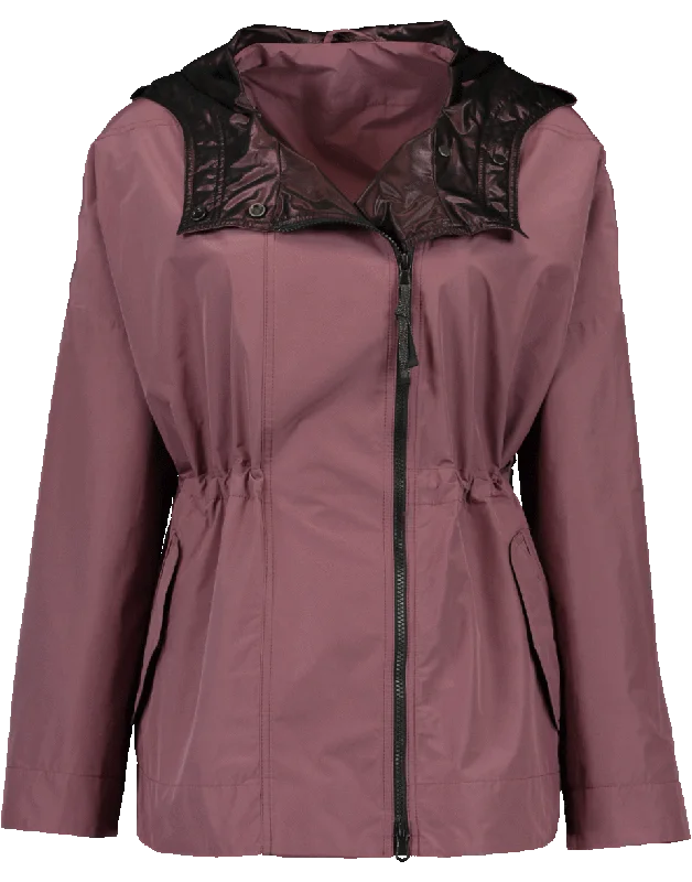 Taffeta Hooded Jacket