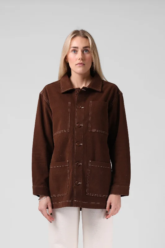 Work Jacket - Chocolate