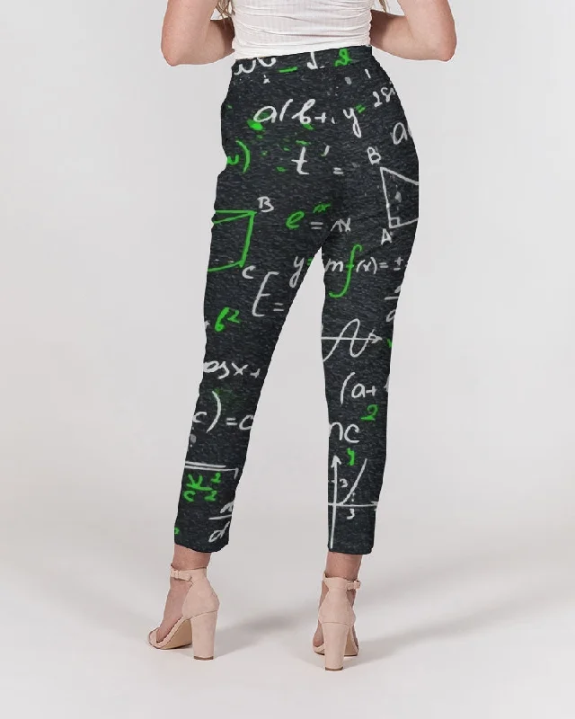 AKH Equations Women's Belted Tapered Pants