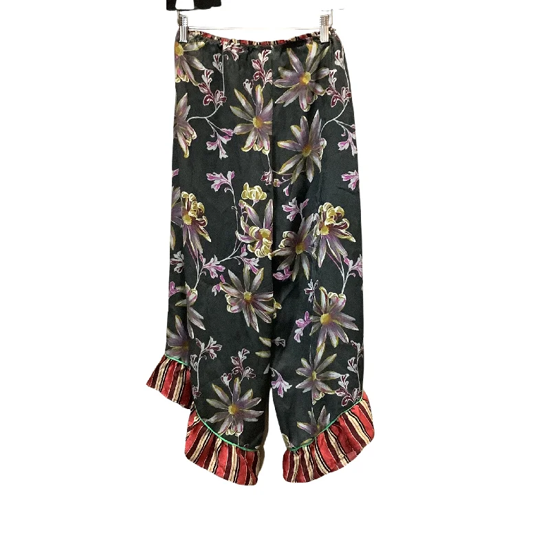 Anthropologie Women's Eloise Pant Floral Print Size: XL