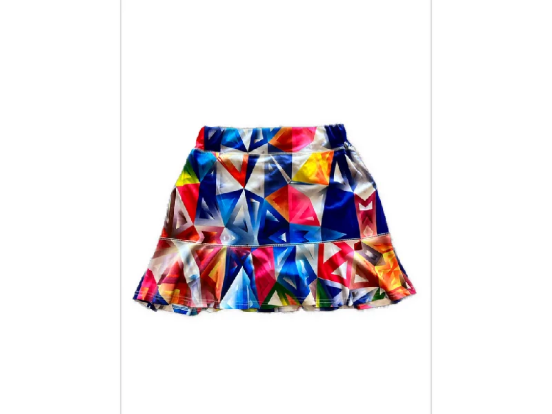 Bright Multicolored Skort