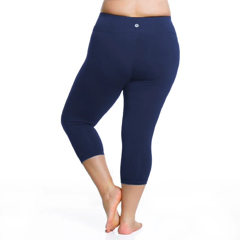 Navy Curve Basix Capri