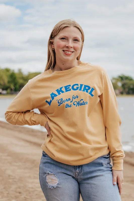 Lakegirl Ringspun Long Sleeve in Mustard