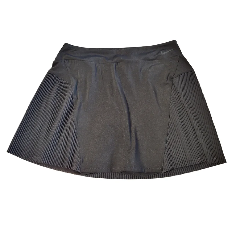 Nike Black Micro Pleated Skort Size S MSP$80