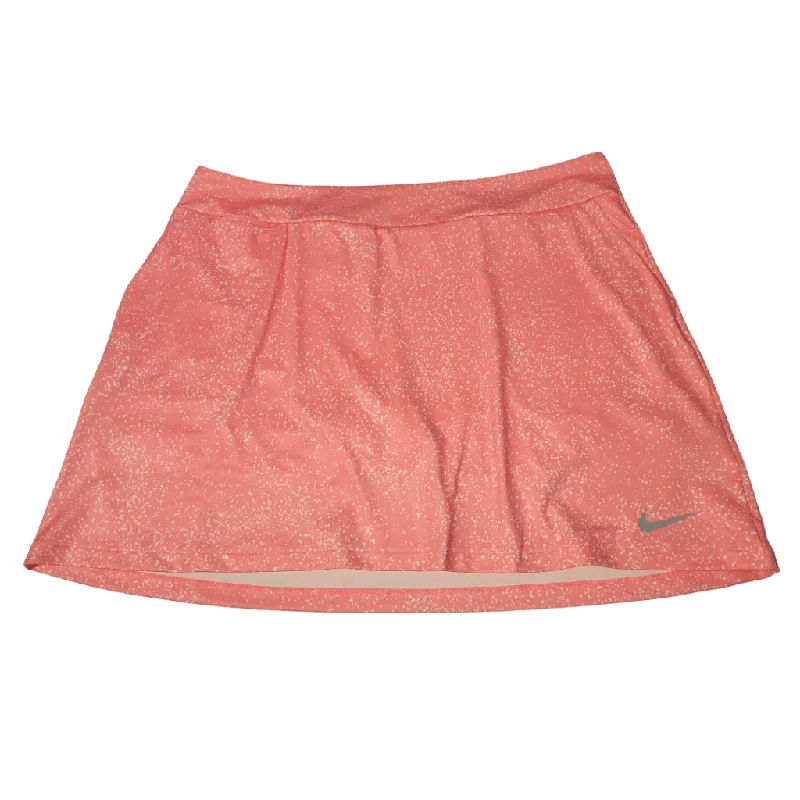 Nike Dri-Fit Pink and White Specked Pull-On Golf Skort Size XL MSP$75