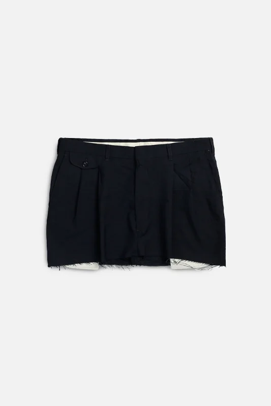 Rework Trouser Skirt - L