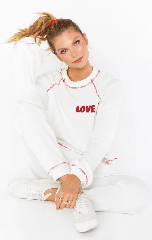 Swipe Left Sweatshirt ~ Loveland Graphic