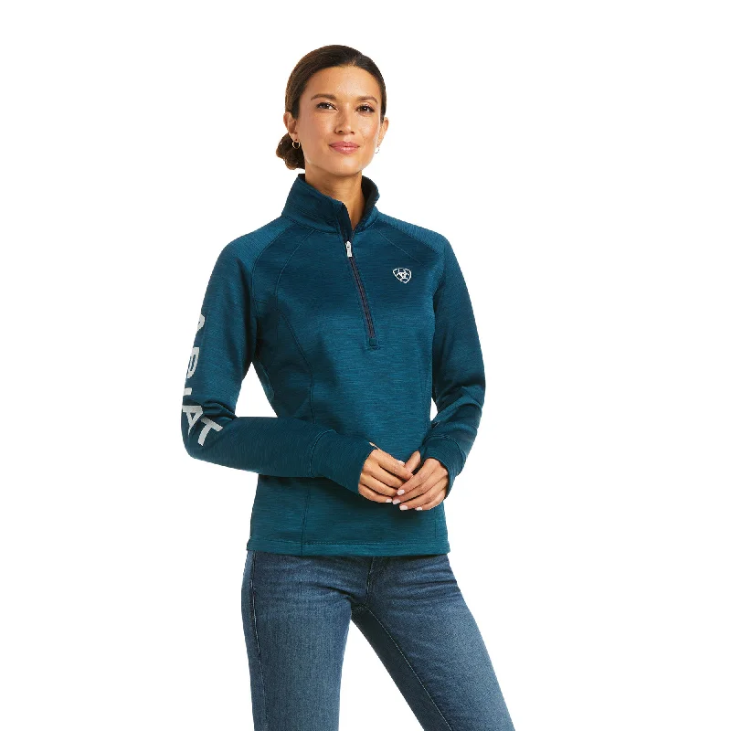 10037627 Ariat Women's TEK Team 1/2 Zip Sweatshirt