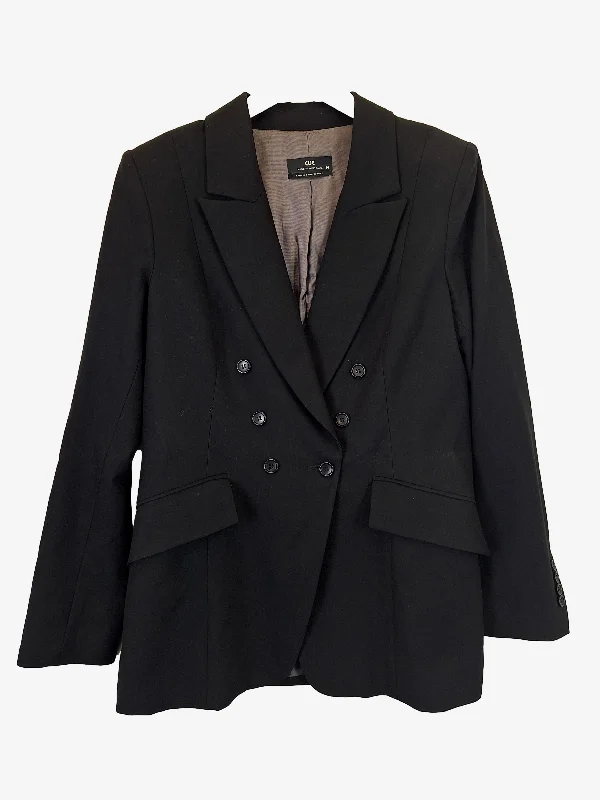 Cue Classic Double Breasted  Blazer Size 14